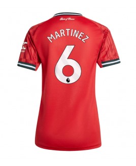 Günstige Manchester United Lisandro Martinez #6 Heimtrikot Damen 2025-26 Kurzarm